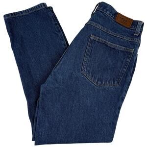 Vtg L.L. Bean Classic Fit Jeans 32x29 Cotton Straight Leg Rugged Workwear 2000s